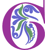 Illuminated Dropped Capital G