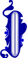 Illuminated capital D as dropped capital.